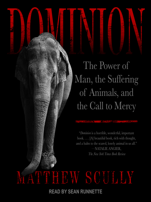 Title details for Dominion by Matthew Scully - Wait list